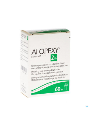 Alopexy 2 % Liquid Fl Plast Pipet 1x60ml2750180-20