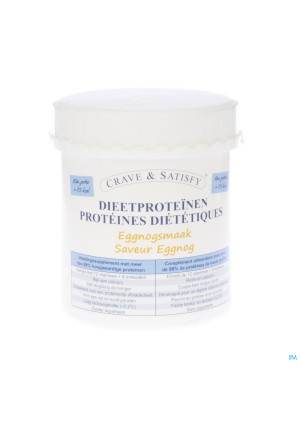 Crave and Satisfy Dieetproteinen Eggnog Pot 200g2910974-20