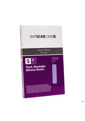 Bap Scar Care S Silicoonverb Adh 5x20cm 2 Stuks2922805-20