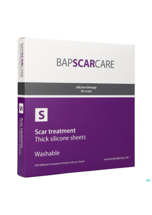 Bap Scar Care S Silicoonverb Adh 10x 15cm 2 Stuks2922821-20