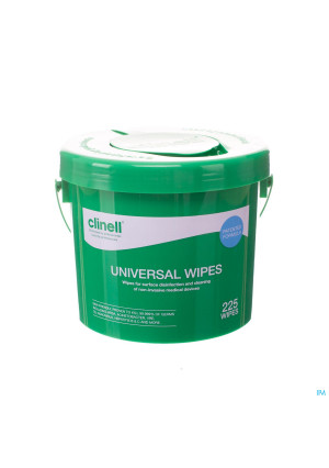 Clinell Universal Wipes Bucket 225 St2951903-20
