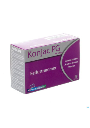 Konjac Pg Pharmagenerix Caps 403027133-20