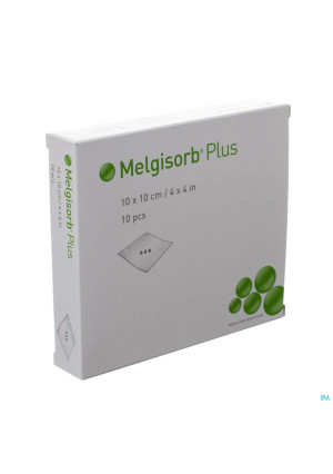 Melgisorb Plus Kp Ster 10x10cm 10 2522003057510-20