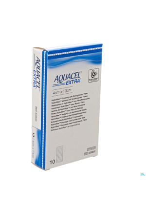 Aquacel Extra Verb Hydrofiber+versterk. 4x10cm 103090982-20