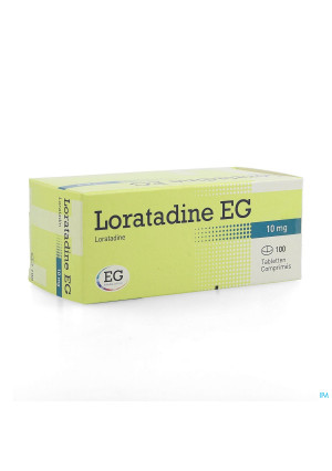 Loratadine Eg 10mg Tabl 100 X 10mg3111432-20
