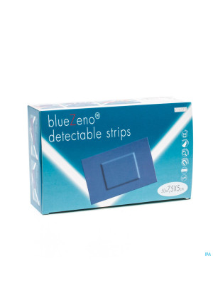 Bluezeno Detectable Strip Blue 7,5x5cm 503161577-20