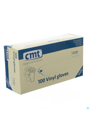 Cmt Handschoenen Vinyl Z/poeder l 1003204013-20