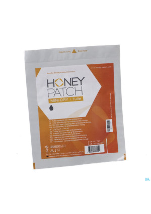 Honeypatch Mini-dry Gen.hon.2,5g+tulle Ster5x5cm 13276615-20