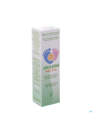 Akileine Kids 3-12 Creme A/transpiratie Tube 50ml3297132-20