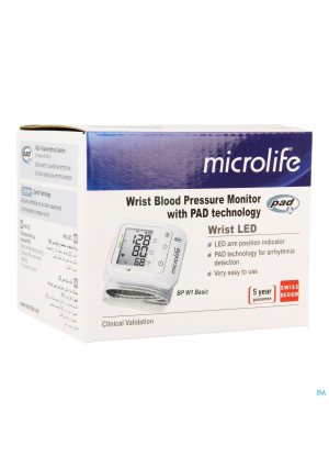 Microlife Bp W1 Basic Bloeddrukmeter Autom. Pols3394400-20