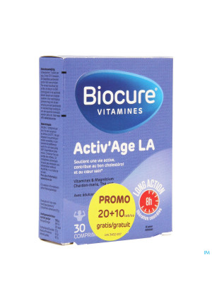 Biocure Activ Age La Filmomh.tabl 20+10 Promopack3432937-20