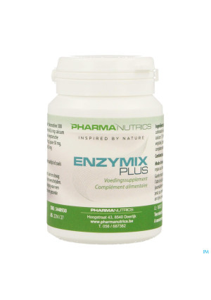 Enzymix Plus V-caps 30 Pharmanutrics3440930-20
