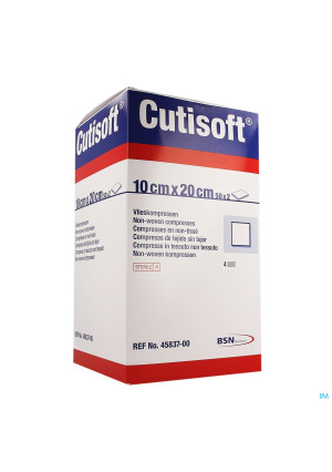Cutisoft Ster Non Woven 10,0x 20,0cm 50x23445277-20