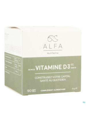 Alfa Vitamine D3 2000iu Softgels 903541596-20