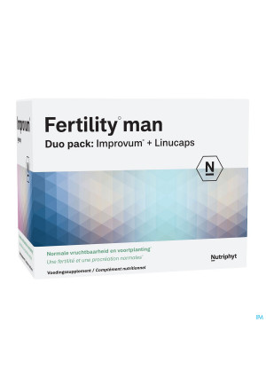 Fertility Man DUO 60 TAB IMPROVUM + 60 SOFTGELS LINUCAPS3552338-20
