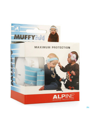 Alpine Muffy Koptelefoon Baby Blauw3632619-20