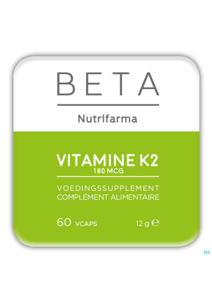 Beta Vitamine K2 180 mcg V-caps 603697406-20
