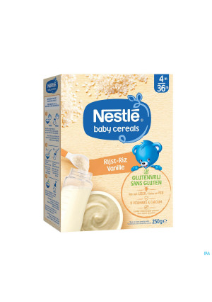 Nestle Baby Cereals Rijst Vanille Glutenvrij 250g3811502-20