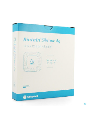 Biatain Silicone Ag 12,5cmx12,5cm 5 396383816816-20