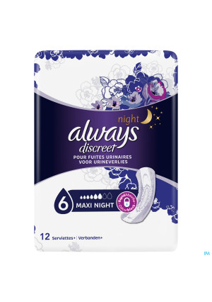 Always Discreet Incontinence Pads Maxi Night Spx123892676-20