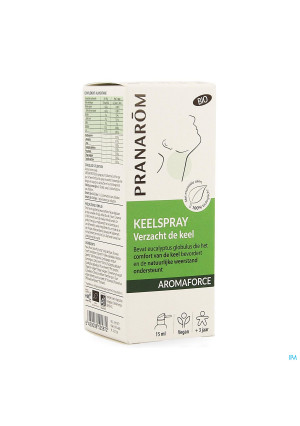 Aromaforce Bio Keelspray 15ml3915840-20