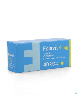 Folavit 4mg Comp 40 X 4mg Nf Verv.13513944108338-20