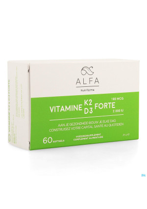 Alfa Vitamine K2 D3 Forte Softgel 604108429-20