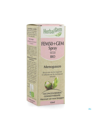 Herbalgem Fem50+gem Spray Bio Gc22 Menopause 10ml4134896-20