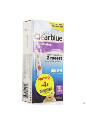 Clearblue Ovulatietest Digital 10 Promo-4€4135307-20