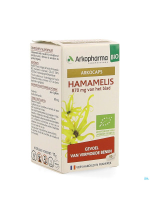 Arkocaps Hamamelis Bio Caps 45 Nf4137915-20