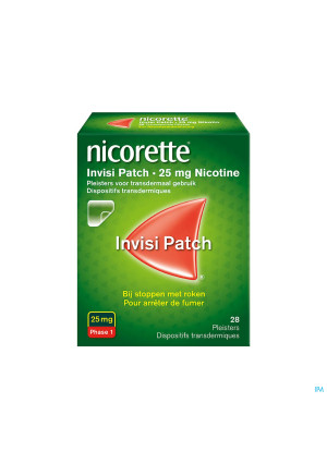 Nicorette Invisi 25mg Patch Transderm. 284175923-20