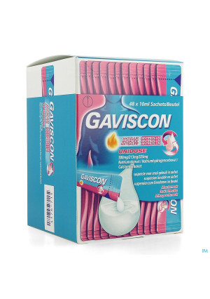 Gaviscon Antizuur-antireflux Orale Susp Zakje 484176715-20