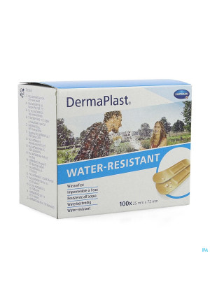 Dermaplast Water Resistant 25x72mm 100 53515224180006-20