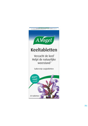 A.Vogel Keeltabletten 4185690-20