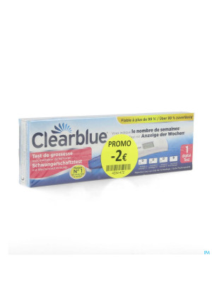 Clearblue Zwgstest Conception Indic 1 Promo-2€4234472-20