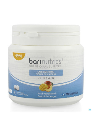 Barinutrics Calciumcitraat Perzik-mango Kauwcomp904235057-20