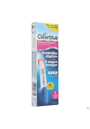 Clearblue Zwangerschapstest Digitaal Ultravroeg 14316162-20