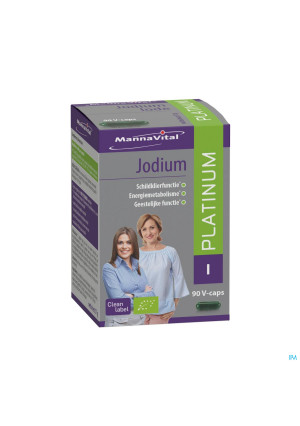 Mannavital Jodium Platinum Bio V-caps 904344263-20